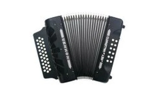 Hohner El Rey Del Vallenato GCF Negro
